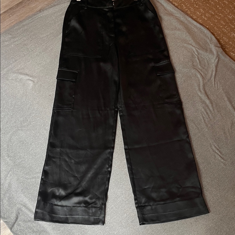 Meshki Silky Wide Leg Pants